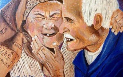אין גיל לאהבה – ציור של רחל טוקר שיינס